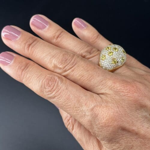 Bombé Lights Ring